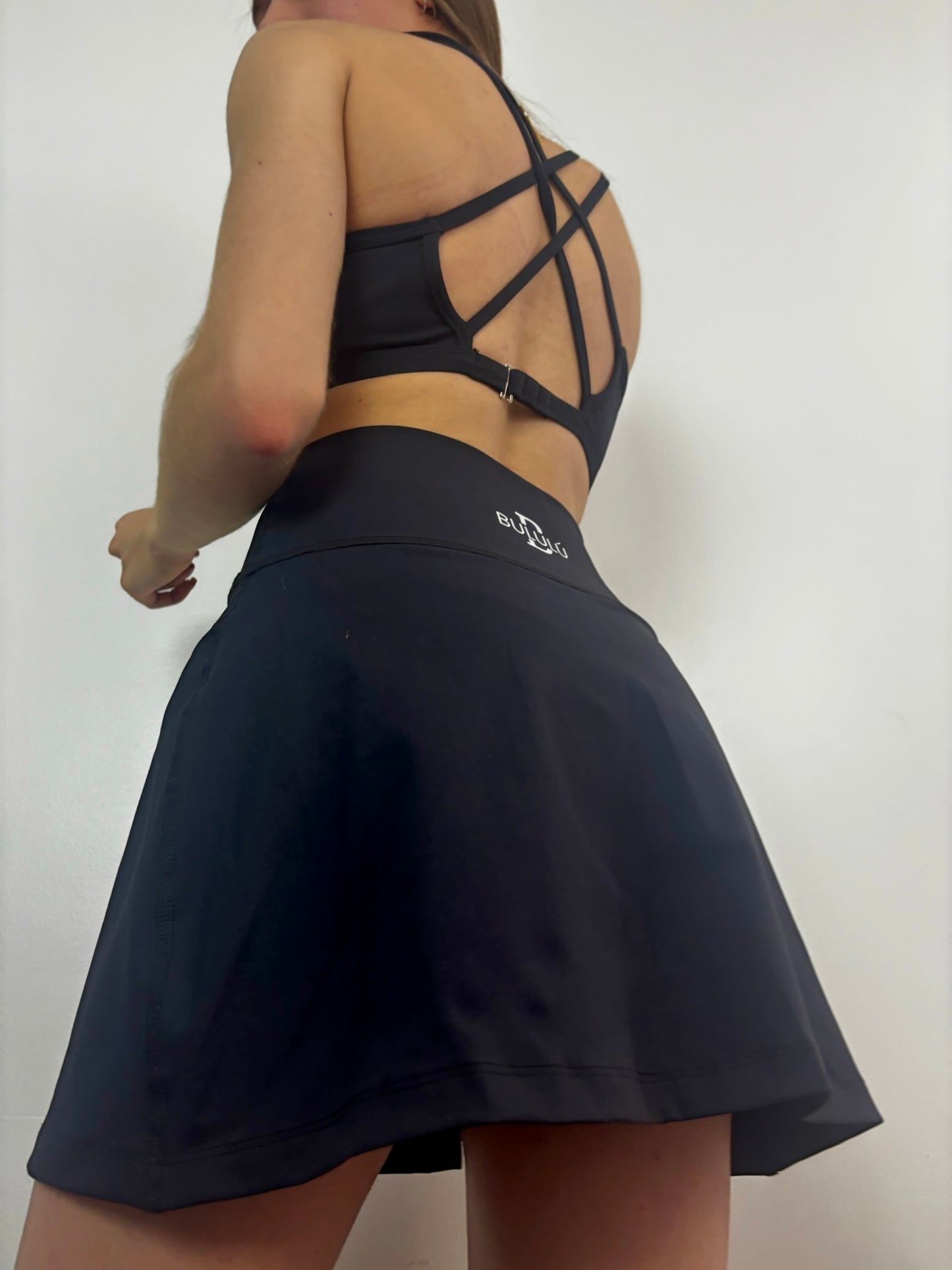 Falda Short Súper Black