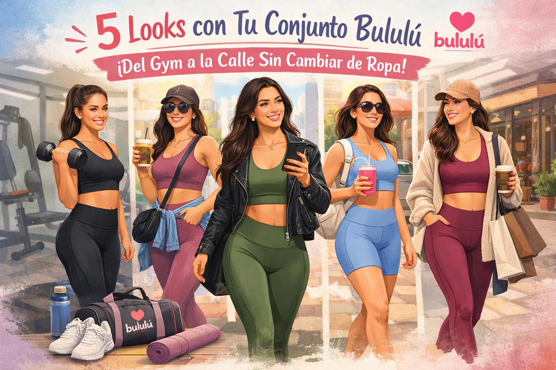 5 Looks con Tu Conjunto Bululú: Del Gym a la Calle Sin Cambiar de Ropa